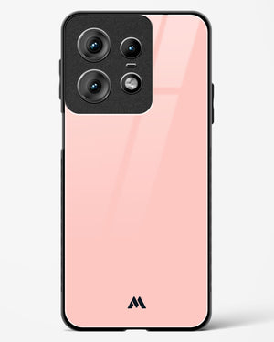 Salmon Pink Glass Case Phone Cover (Motorola)