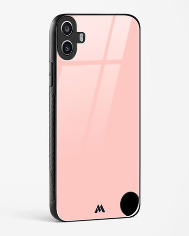 Salmon Pink Glass Case Phone Cover (Nothing)