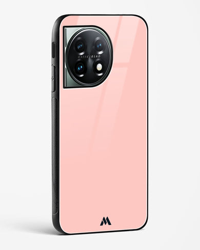 Salmon Pink Glass Case Phone Cover (OnePlus)