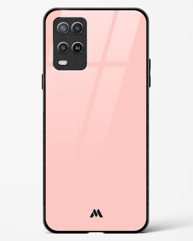 Salmon Pink Glass Case Phone Cover (Oppo)