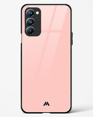 Salmon Pink Glass Case Phone Cover (Oppo)