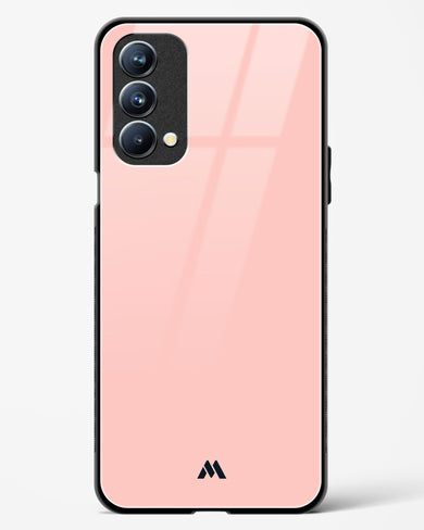 Salmon Pink Glass Case Phone Cover (Oppo)