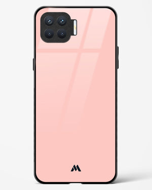 Salmon Pink Glass Case Phone Cover (Oppo)