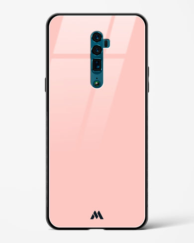 Salmon Pink Glass Case Phone Cover (Oppo)