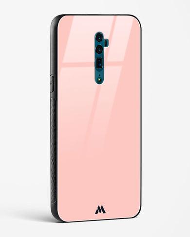 Salmon Pink Glass Case Phone Cover (Oppo)