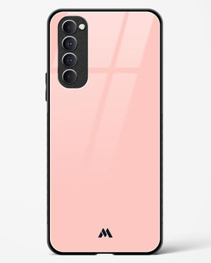 Salmon Pink Glass Case Phone Cover (Oppo)