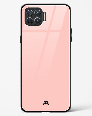 Salmon Pink Glass Case Phone Cover (Oppo)