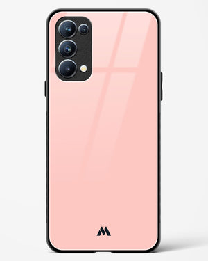 Salmon Pink Glass Case Phone Cover (Oppo)