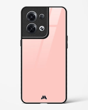 Salmon Pink Glass Case Phone Cover (Oppo)