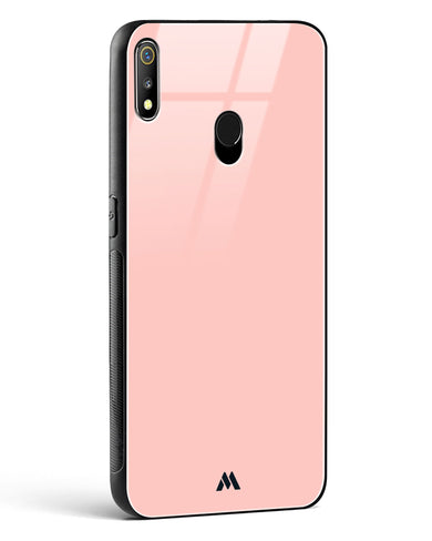 Salmon Pink Glass Case Phone Cover (Realme)