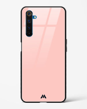 Salmon Pink Glass Case Phone Cover (Realme)