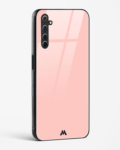 Salmon Pink Glass Case Phone Cover (Realme)