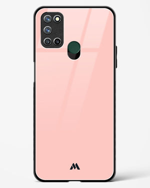 Salmon Pink Glass Case Phone Cover (Realme)