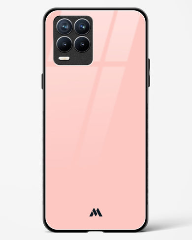 Salmon Pink Glass Case Phone Cover (Realme)