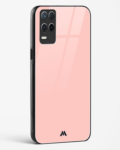 Salmon Pink Glass Case Phone Cover (Realme)