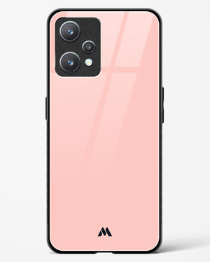 Salmon Pink Glass Case Phone Cover-(Realme)