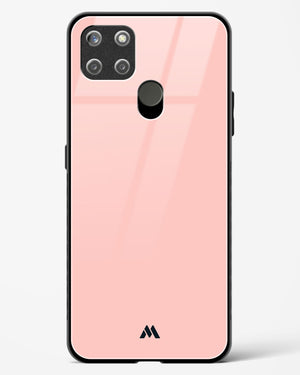 Salmon Pink Glass Case Phone Cover (Realme)