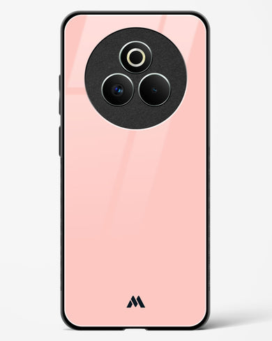 Salmon Pink Glass Case Phone Cover (Realme)