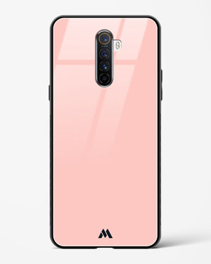 Salmon Pink Glass Case Phone Cover (Realme)