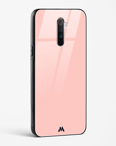 Salmon Pink Glass Case Phone Cover-(Realme)