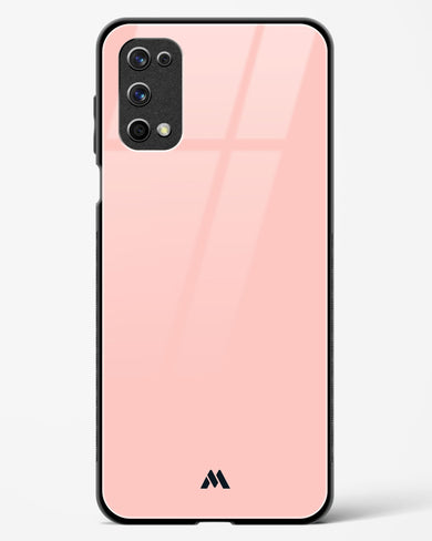Salmon Pink Glass Case Phone Cover-(Realme)