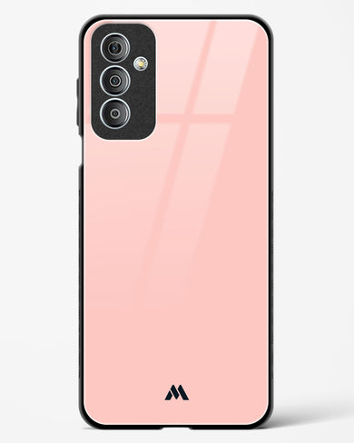 Salmon Pink Glass Case Phone Cover-(Samsung)