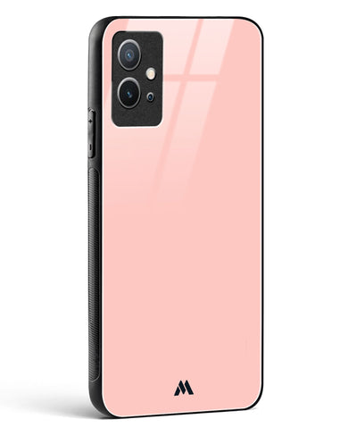 Salmon Pink Glass Case Phone Cover-(Vivo)