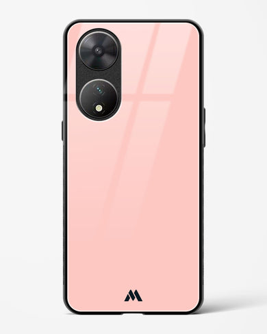 Salmon Pink Glass Case Phone Cover-(Vivo)