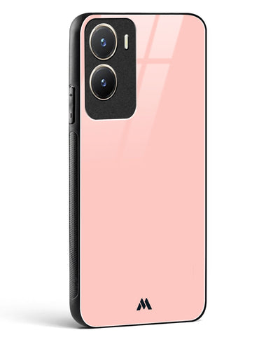 Salmon Pink Glass Case Phone Cover-(Vivo)