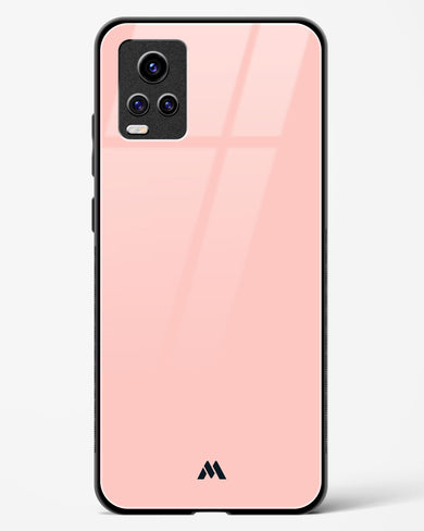 Salmon Pink Glass Case Phone Cover-(Vivo)