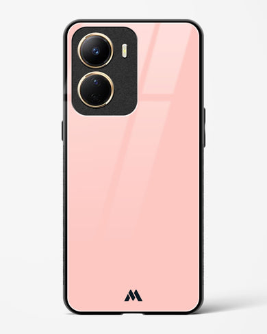 Salmon Pink Glass Case Phone Cover-(Vivo)