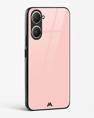Salmon Pink Glass Case Phone Cover (Vivo)