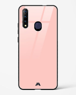 Salmon Pink Glass Case Phone Cover (Vivo)