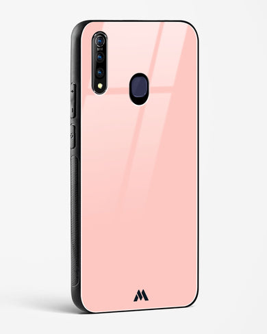 Salmon Pink Glass Case Phone Cover-(Vivo)