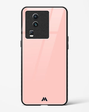 Salmon Pink Glass Case Phone Cover (Vivo)