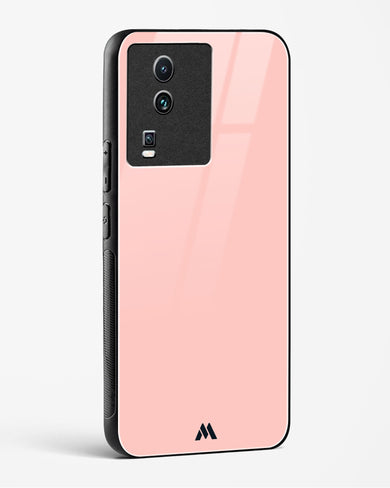 Salmon Pink Glass Case Phone Cover-(Vivo)