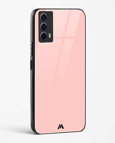 Salmon Pink Glass Case Phone Cover-(Vivo)