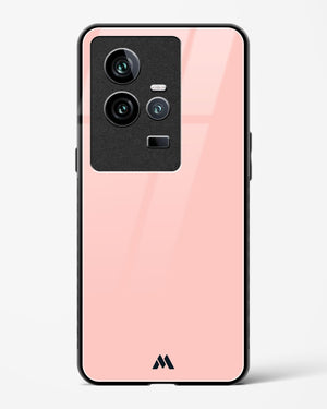 Salmon Pink Glass Case Phone Cover-(Vivo)