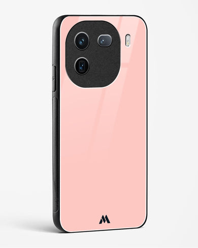 Salmon Pink Glass Case Phone Cover-(Vivo)