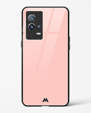 Salmon Pink Glass Case Phone Cover-(Vivo)