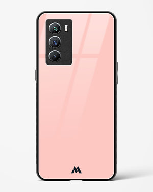 Salmon Pink Glass Case Phone Cover (Vivo)