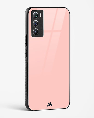 Salmon Pink Glass Case Phone Cover-(Vivo)