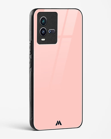 Salmon Pink Glass Case Phone Cover-(Vivo)