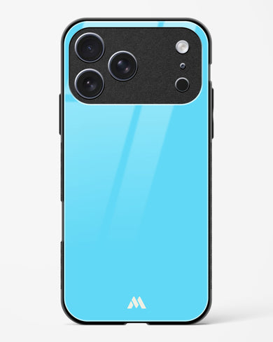 Electric Blue Rhapsody Glass Case Phone Cover (Apple)