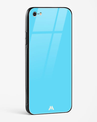 Electric Blue Rhapsody Glass Case Phone Cover (Apple)