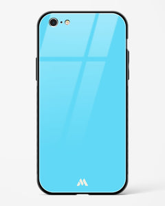 Electric Blue Rhapsody Glass Case Phone Cover (Apple)
