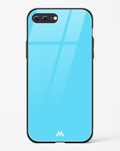 Electric Blue Rhapsody Glass Case Phone Cover (Apple)