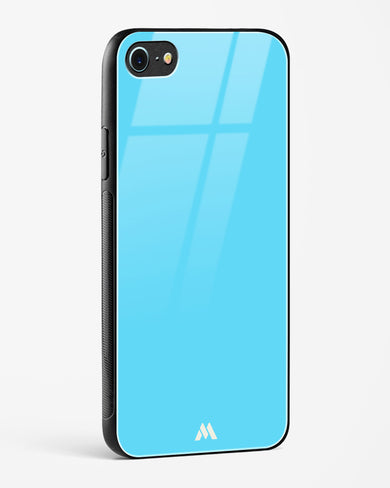 Electric Blue Rhapsody Glass Case Phone Cover (Apple)