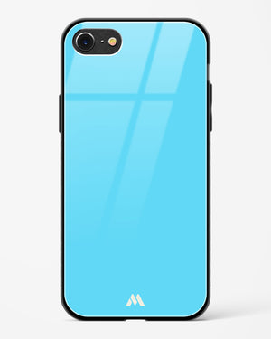 Electric Blue Rhapsody Glass Case Phone Cover (Apple)