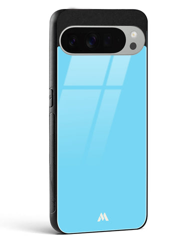Electric Blue Rhapsody Glass Case Phone Cover (Google)
